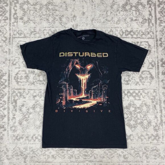 Disturbed Concert T-Shirt “Take Back Your Life Concert” Black Size Small - Picture 1 of 5